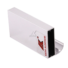 6063 T5 Anodized Extruded Furniture Aluminium Profile For Cabinet Glass Door Handle
