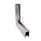 Anodized Silver Aluminum Extrusion Profiles 6063 T5 For Sliding Window